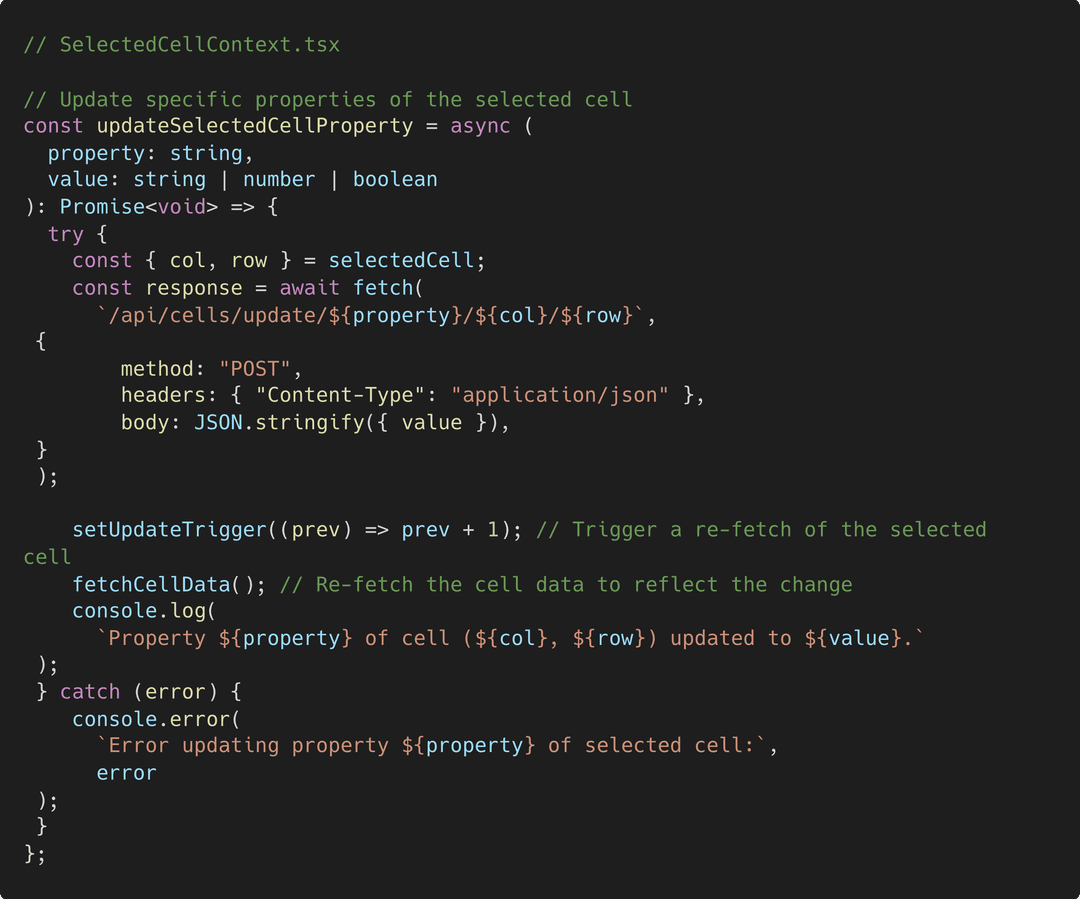 Abacus Code Snippet 1