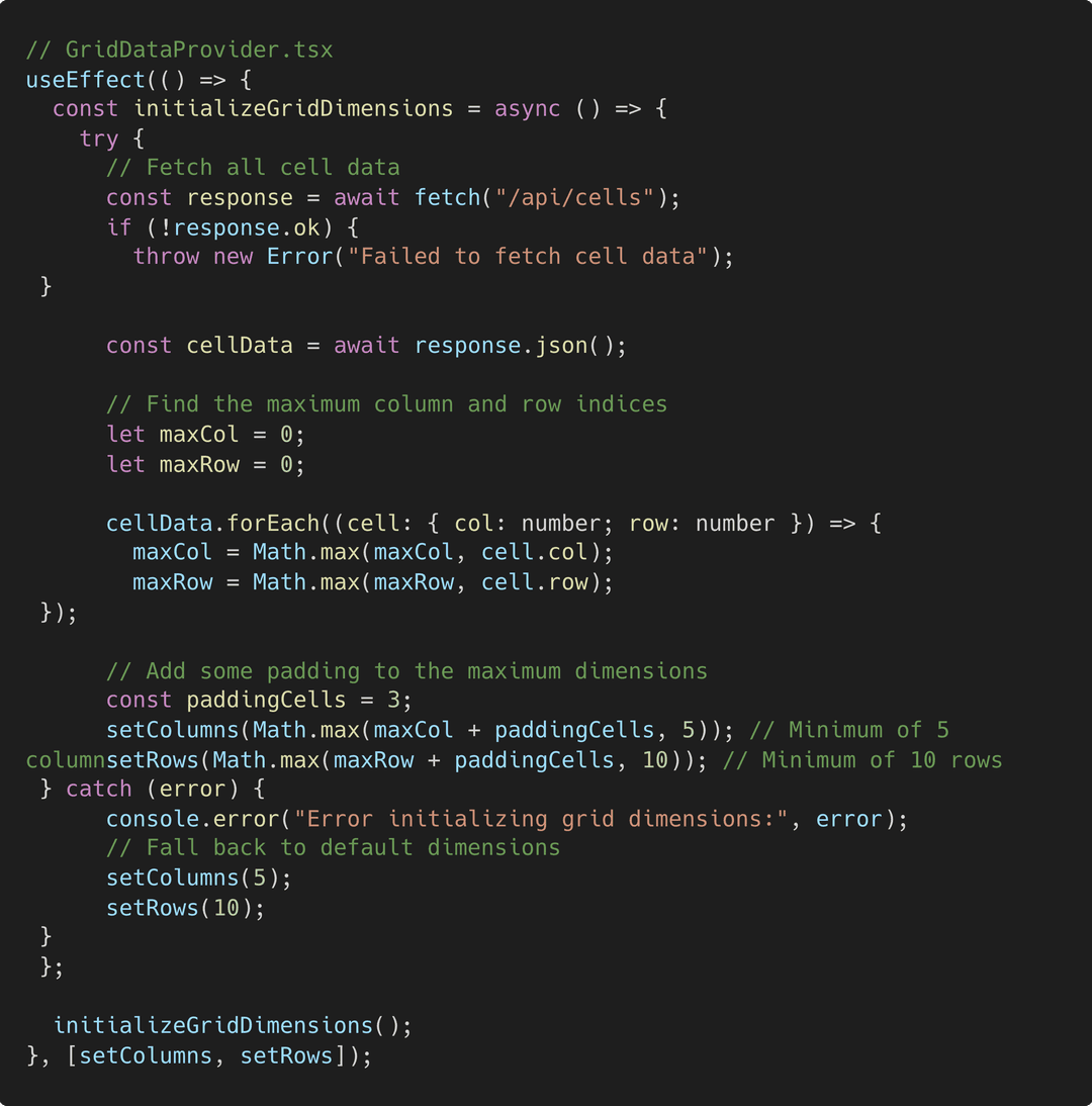 Abacus Code Snippet 2